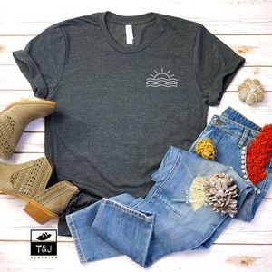 Sunrise T-shirt | Loving The Sun T-shirt